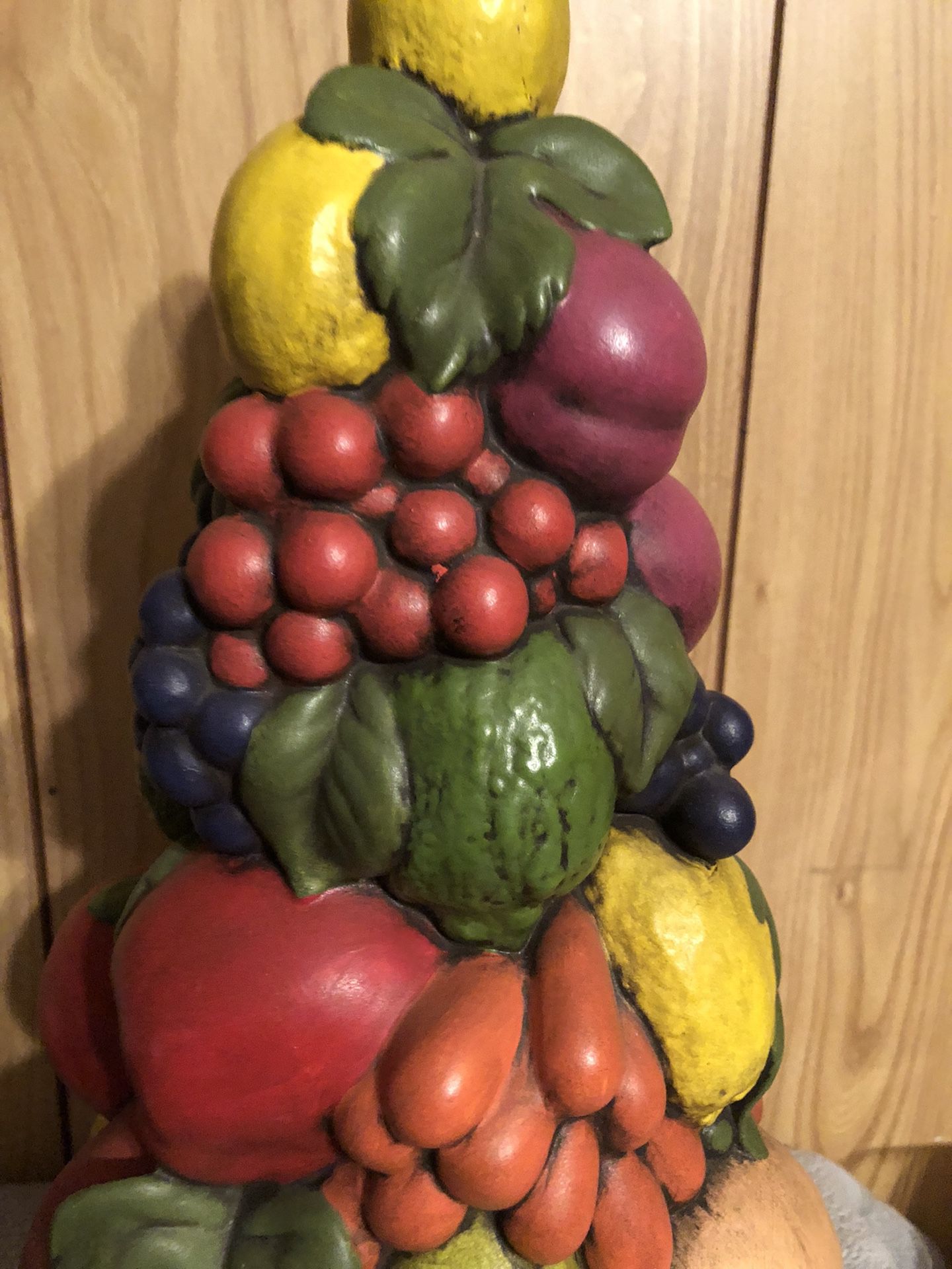 Estate Sale Ceramic Fruit Tree