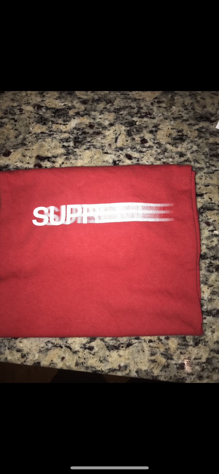 Supreme Motion Tee Red