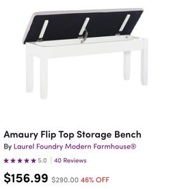 Bench for dining table (New) $60 Thumbnail