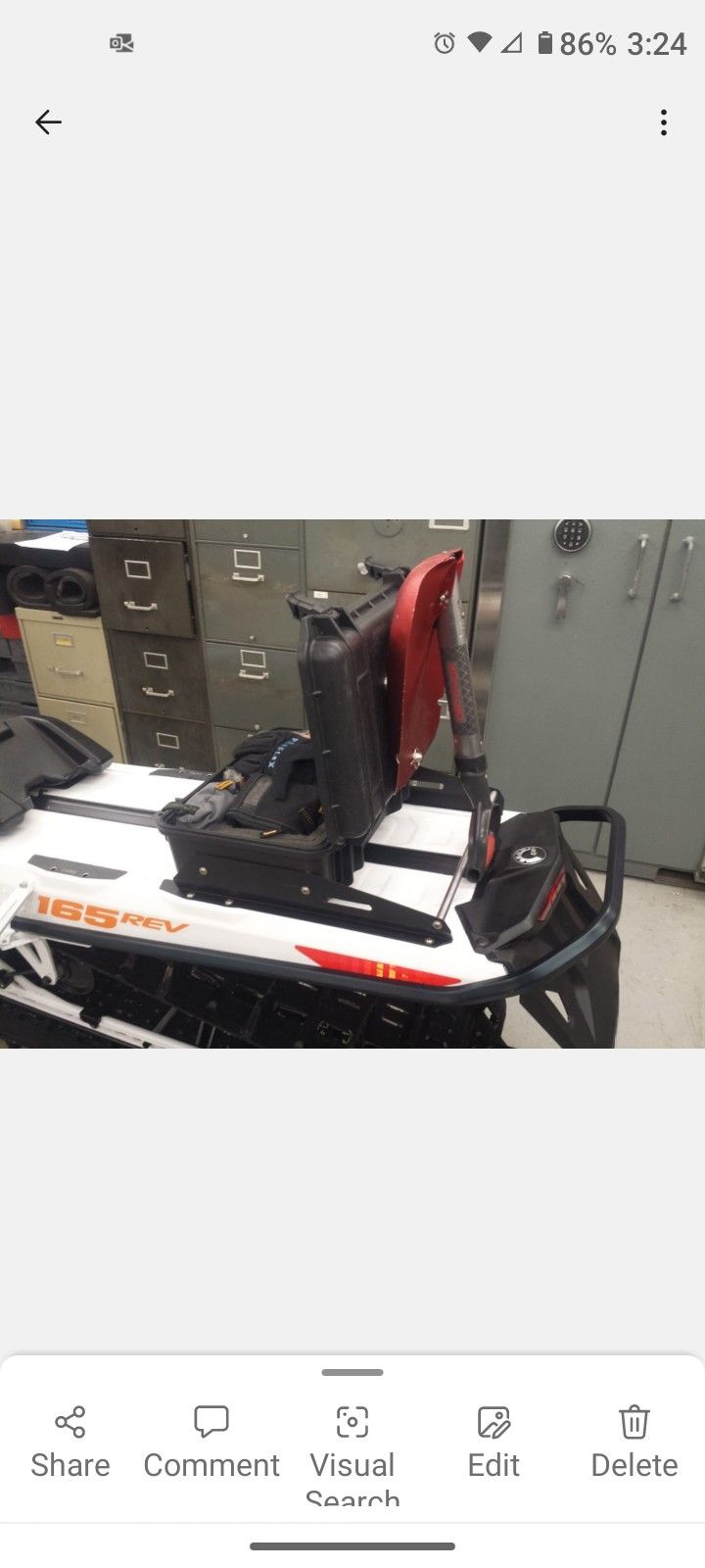 Ski-Doo REV G4 Summit X 850 165" Track Snowmobile
