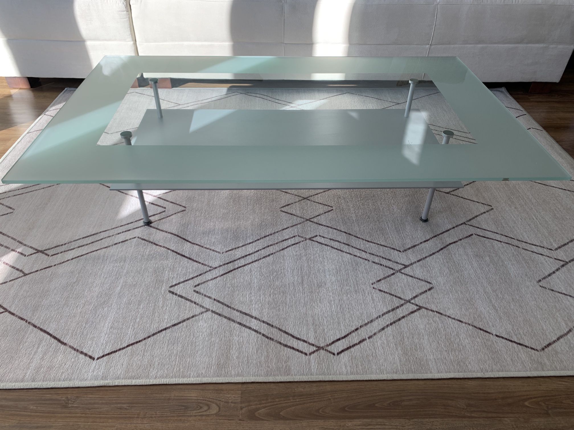 Ligne Roset Cailleres Glass Coffee Table