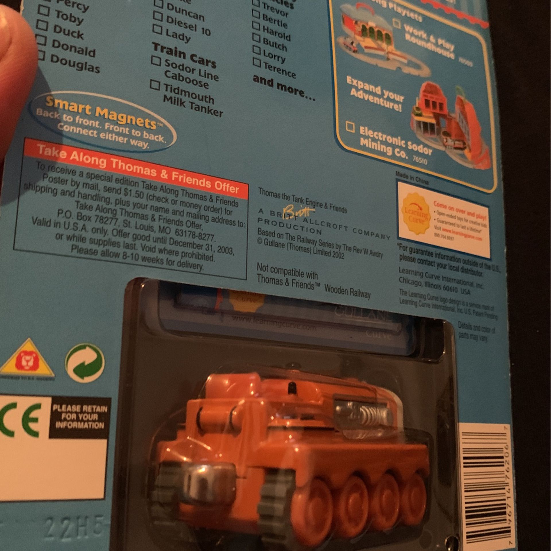 Thomas And Friends Take A Long Die Cast Terrance 