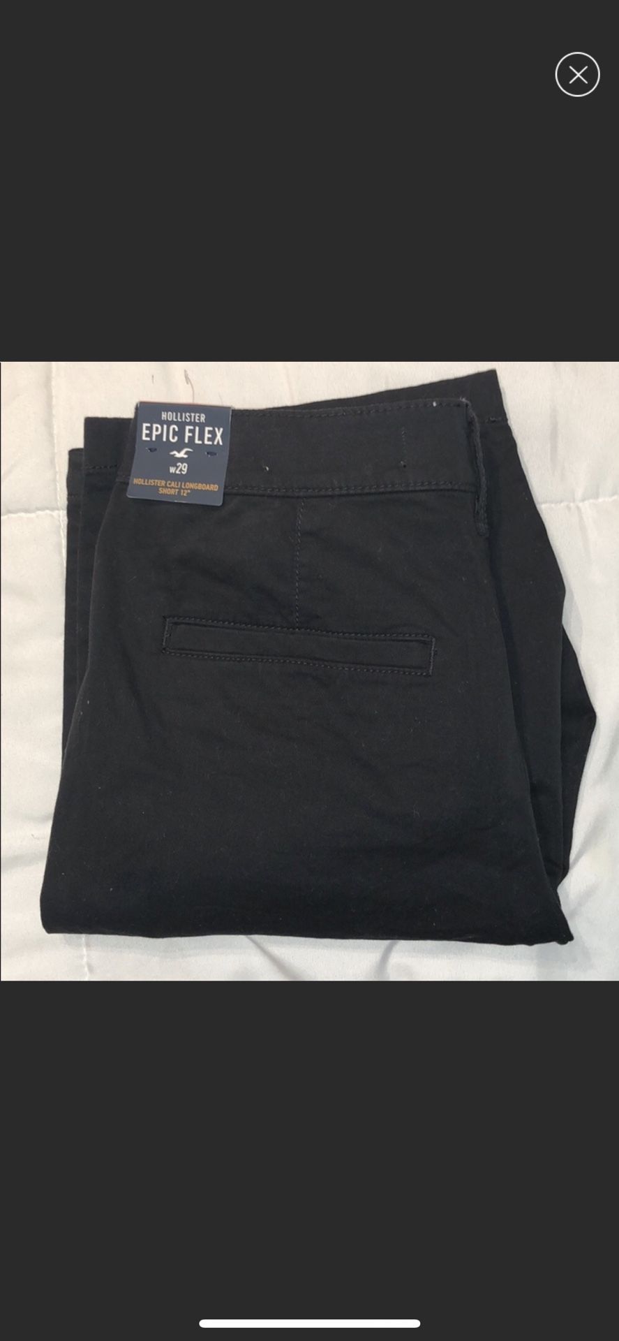 New with tags Hollister Shorts 29 waist 12”