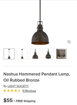 Nashua Hammered Pendant Lamp Thumbnail