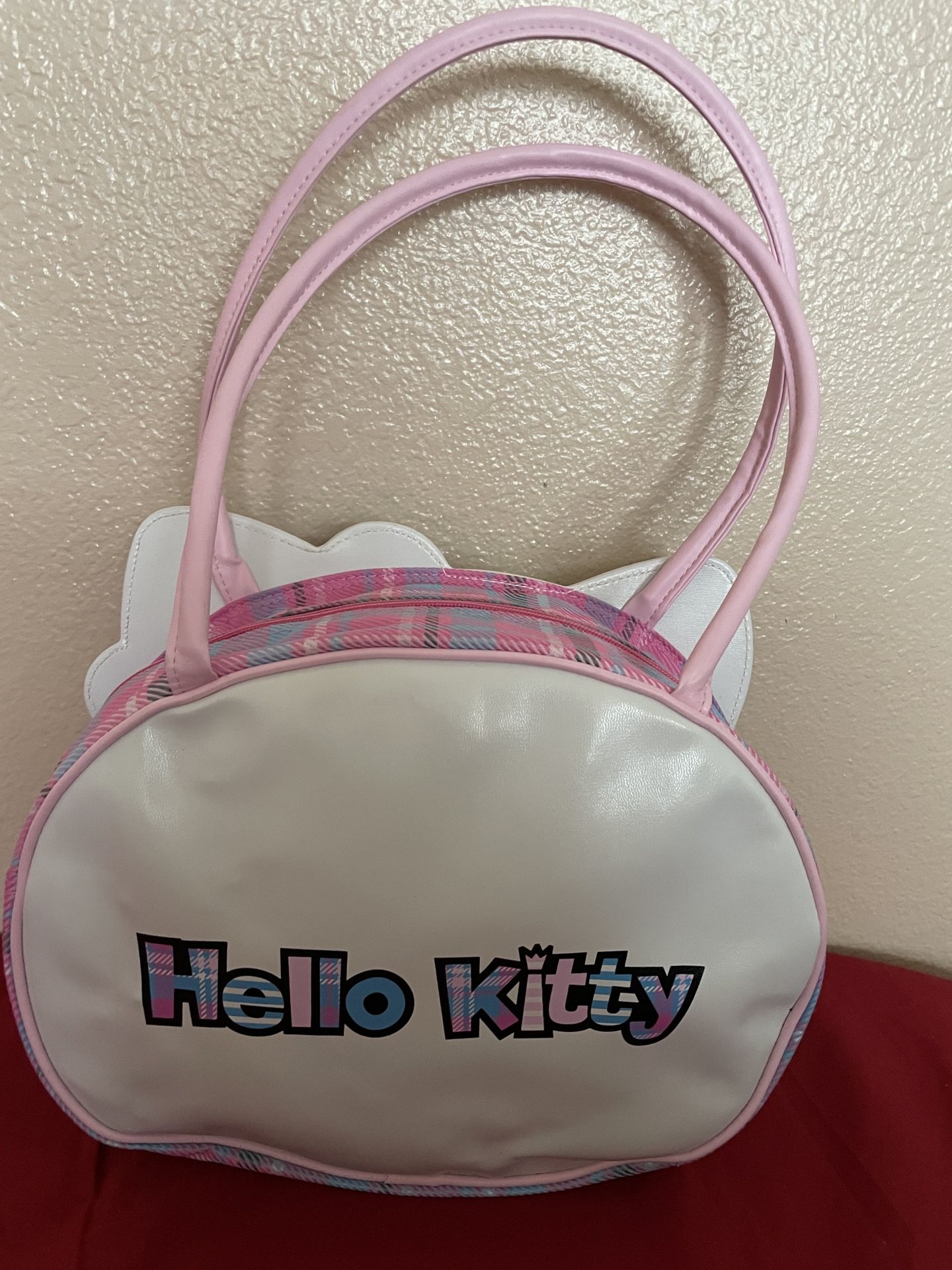 Vintage Sanrio Hello Kitty Face Shaped Purse Bag