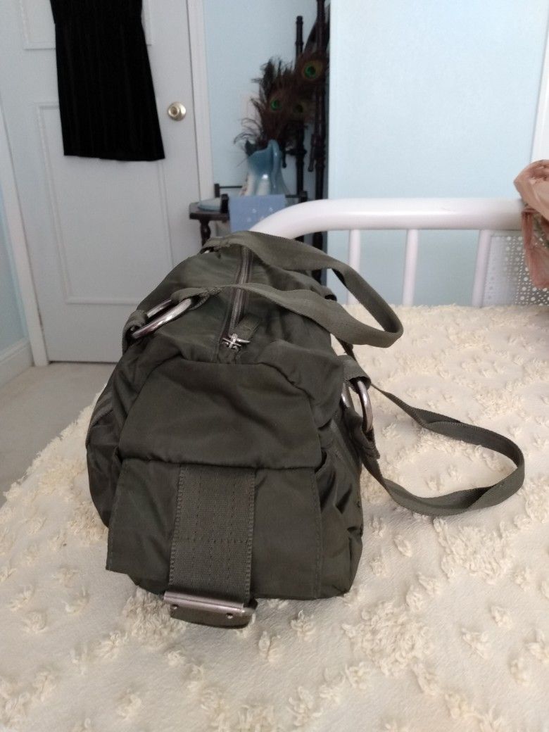 Army Green Duffle Bag Tote