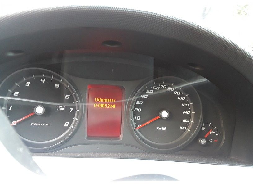 2009 Pontiac G8