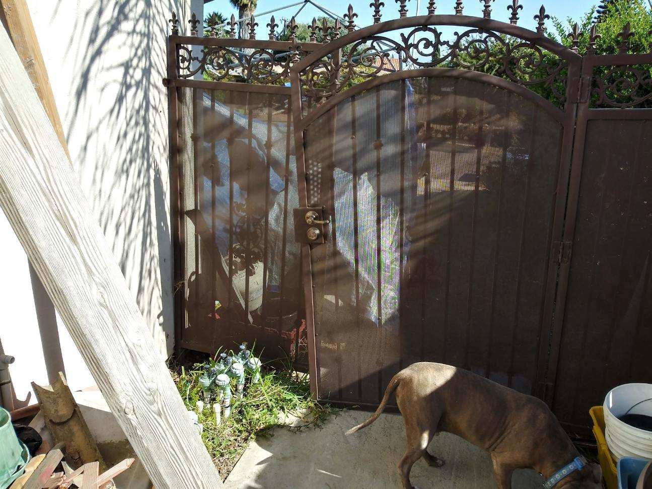 Wrought iron gate lock box and locks for Sale in CTY OF CMMRCE, CA