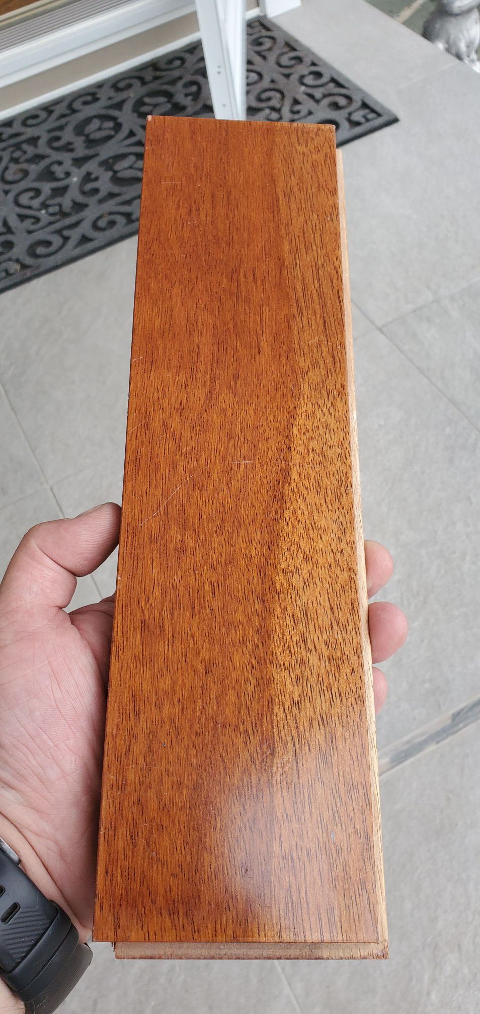 Prefinish 3/4" mahogany solid wood 90 sgf