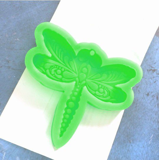 Keychain  Dragonfly Silicon Mold