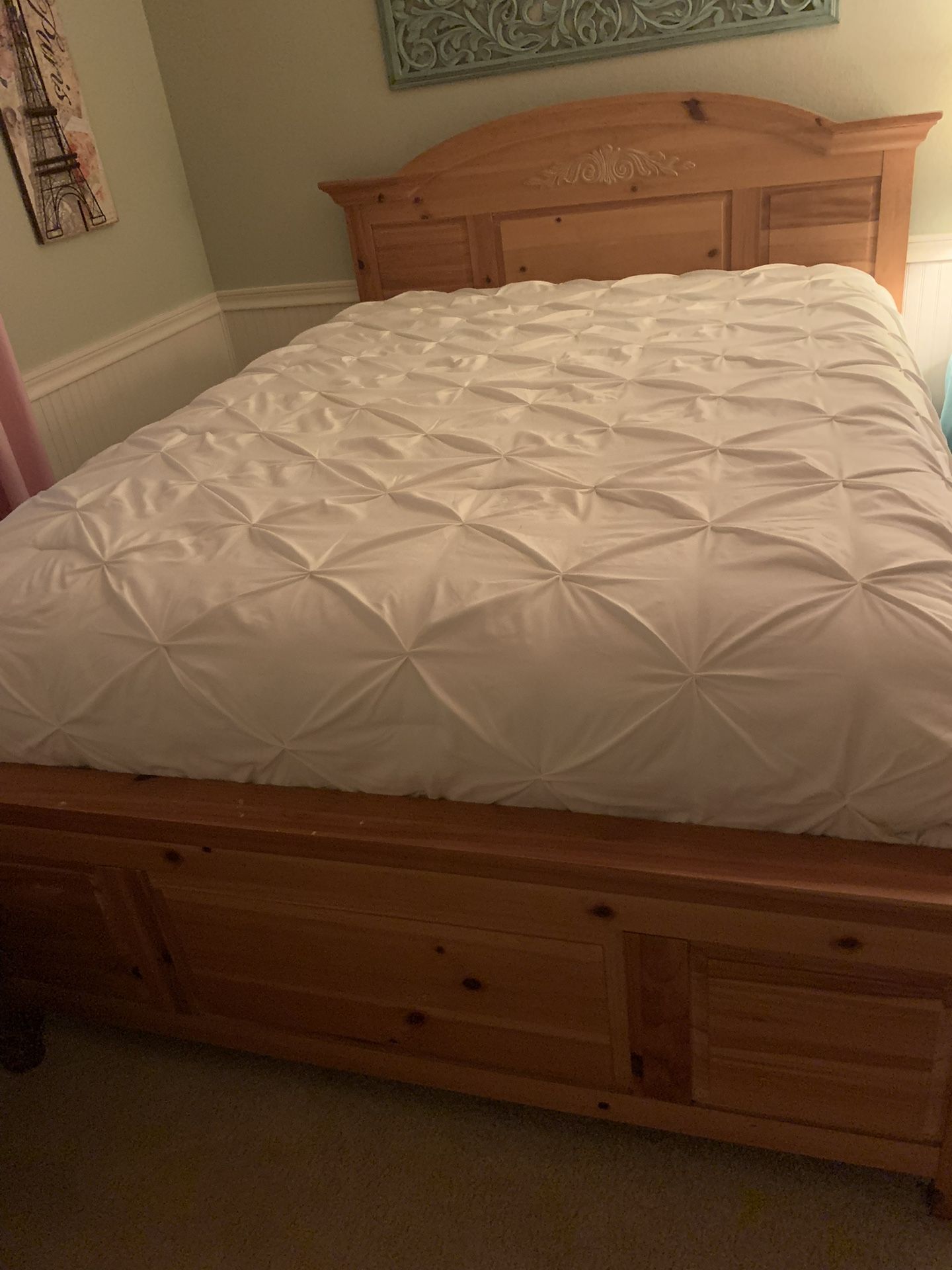 Updated Price (OBO) ESTATE SALE Broyhill Fontana Queen Bed & Armoire