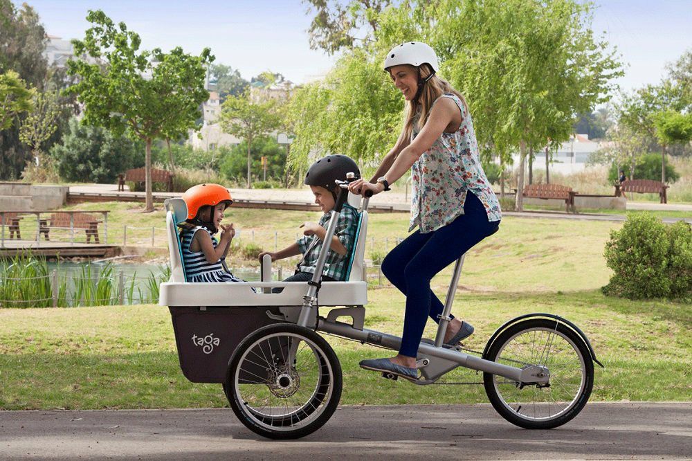 Electric Bike With Cargo For Kids