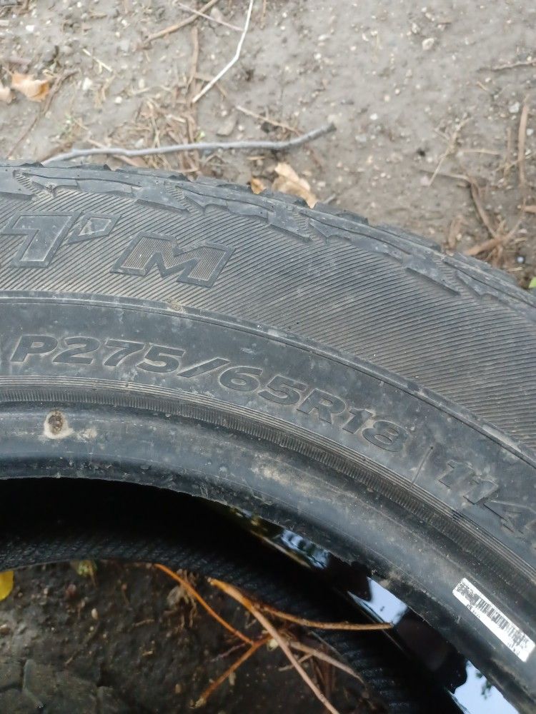 Hankook 275/65/18