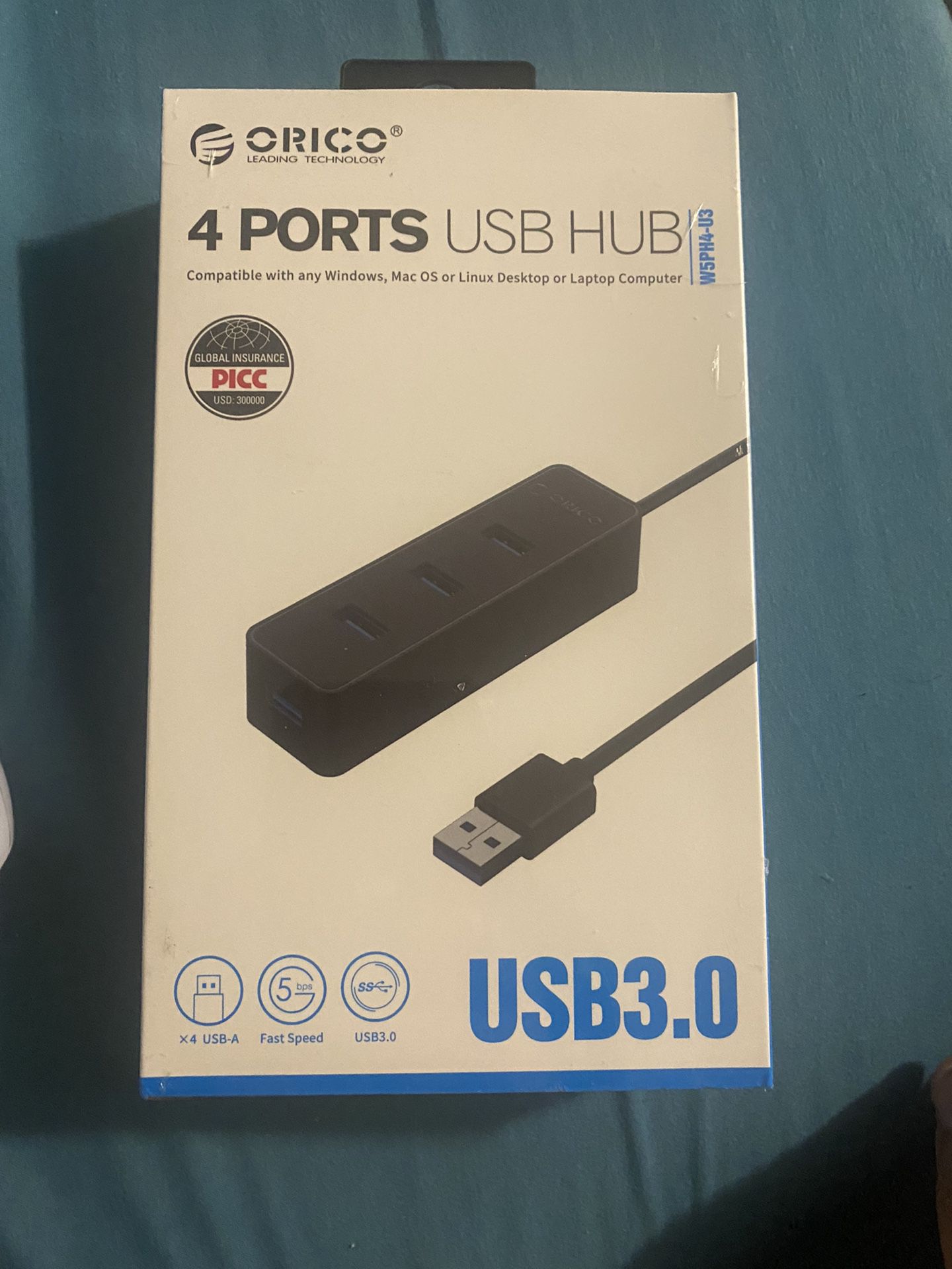 4 Ports Usb Hub