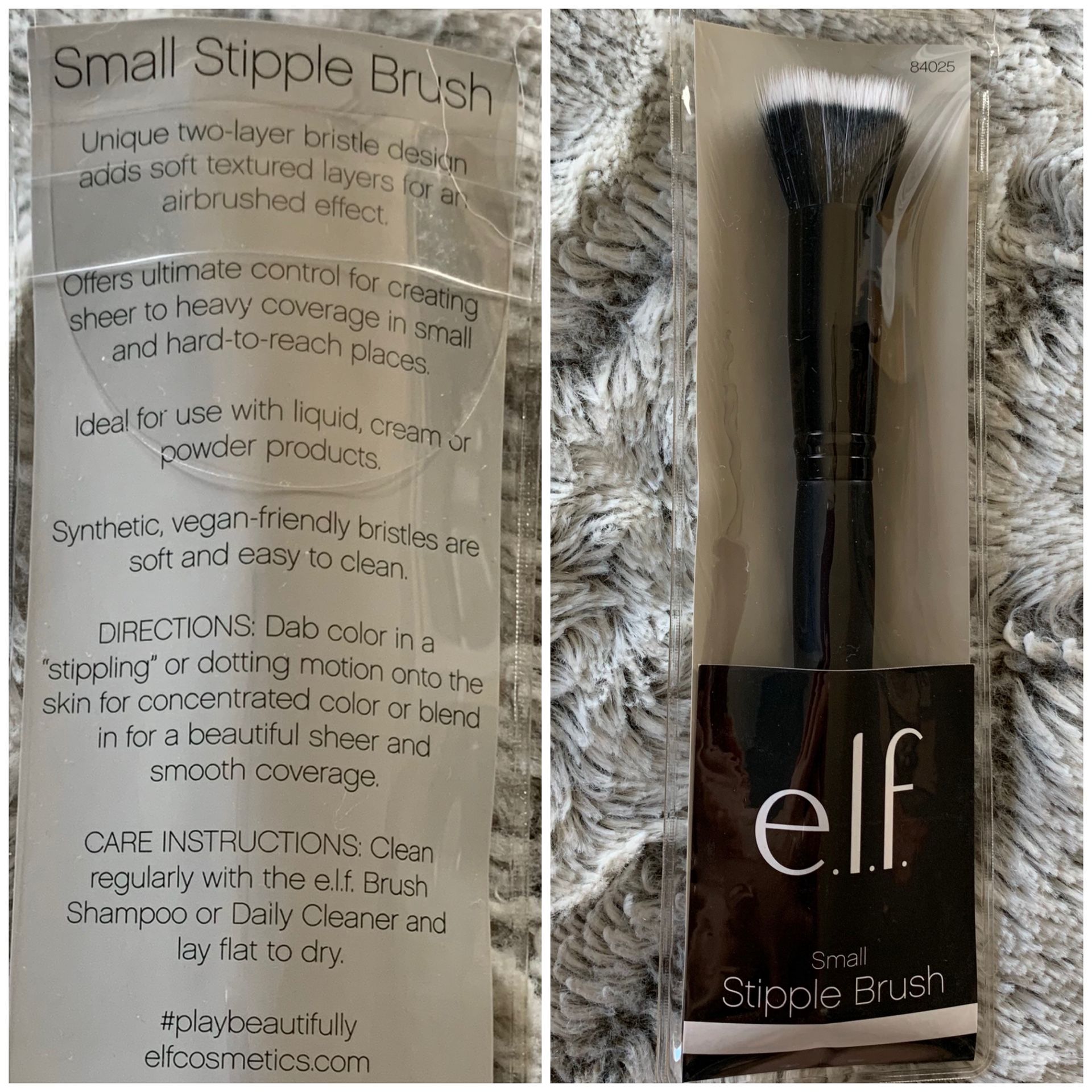 NIB e.l.f. 4pc Makeup Brushes Set A