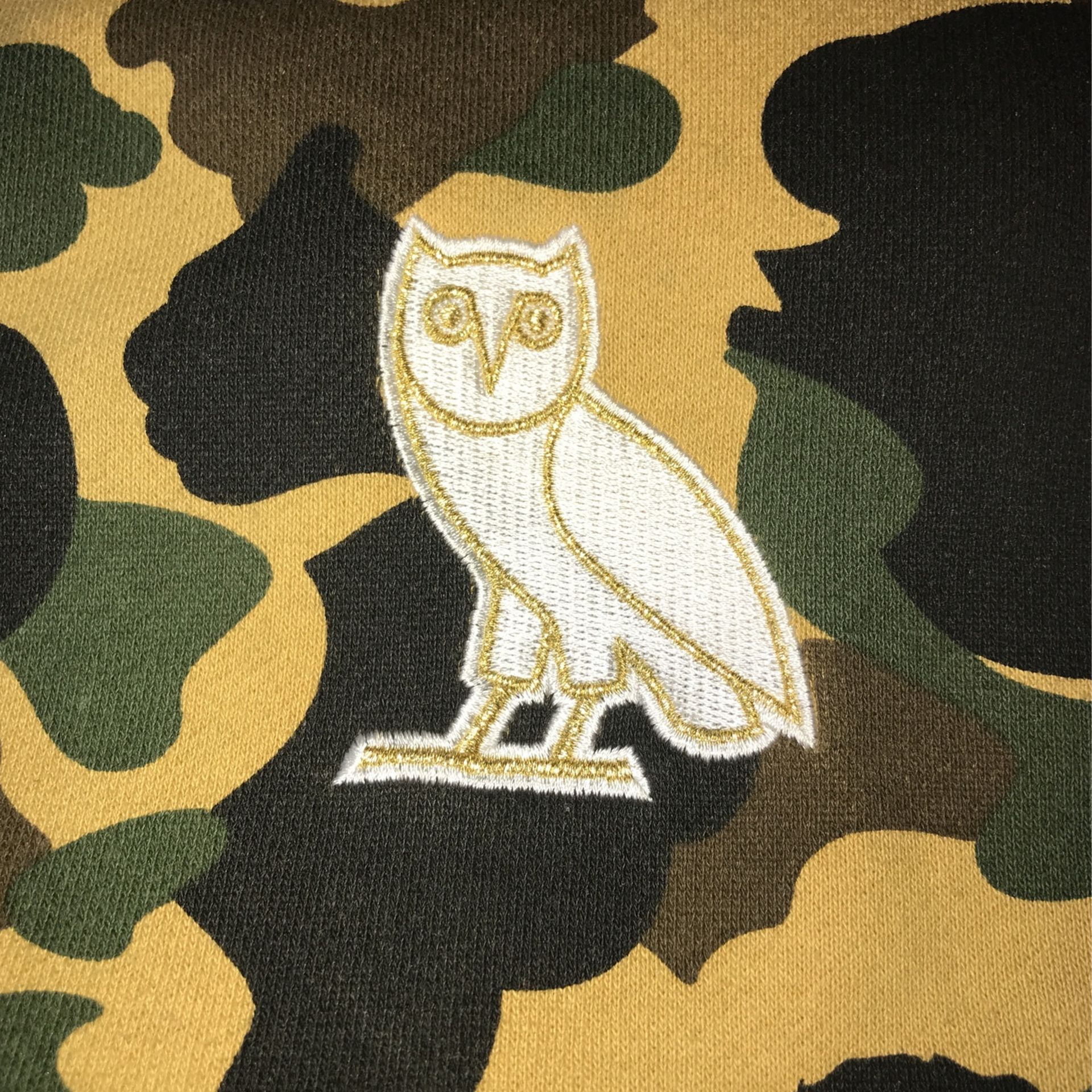 OvO x Bape 1st Camo Pullover Hoodie