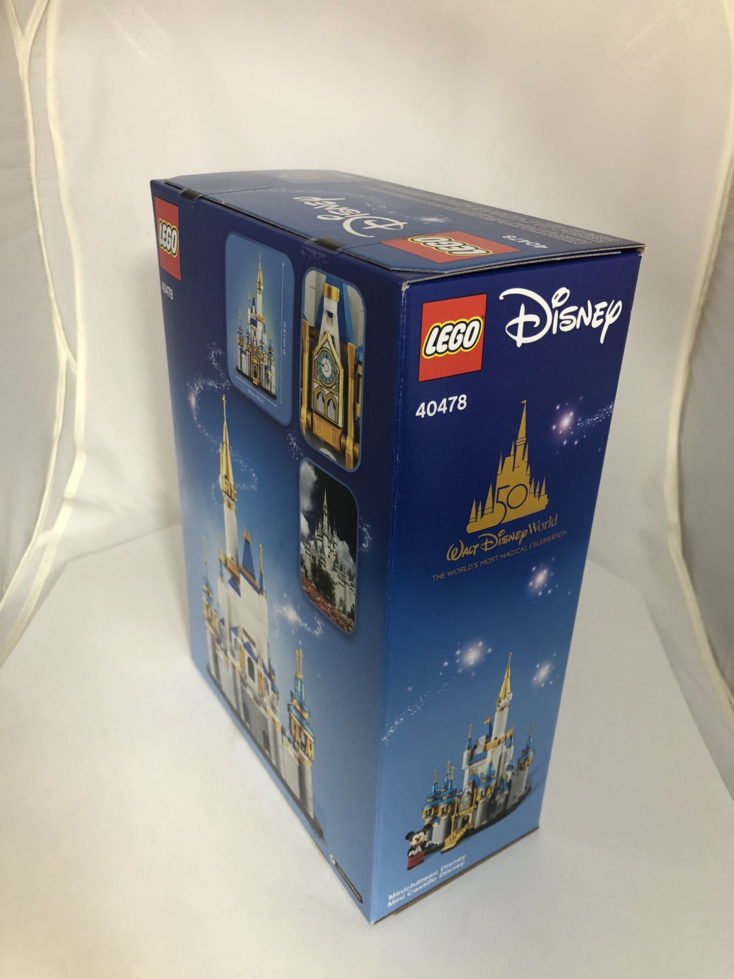 LEGO 40478 Walt Disney World Mini Disney Castle 50th Anniversary Brand New & Sealed