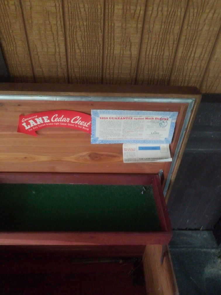 Cedar Chest 1952