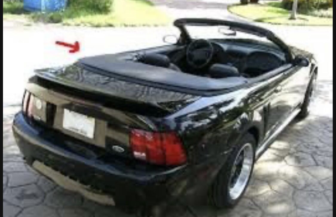 Mustang Convertible Leather Cover