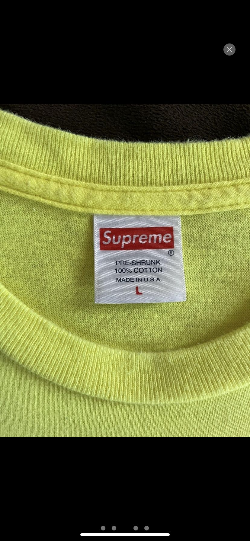 Supreme TV Box Logo T Shirt