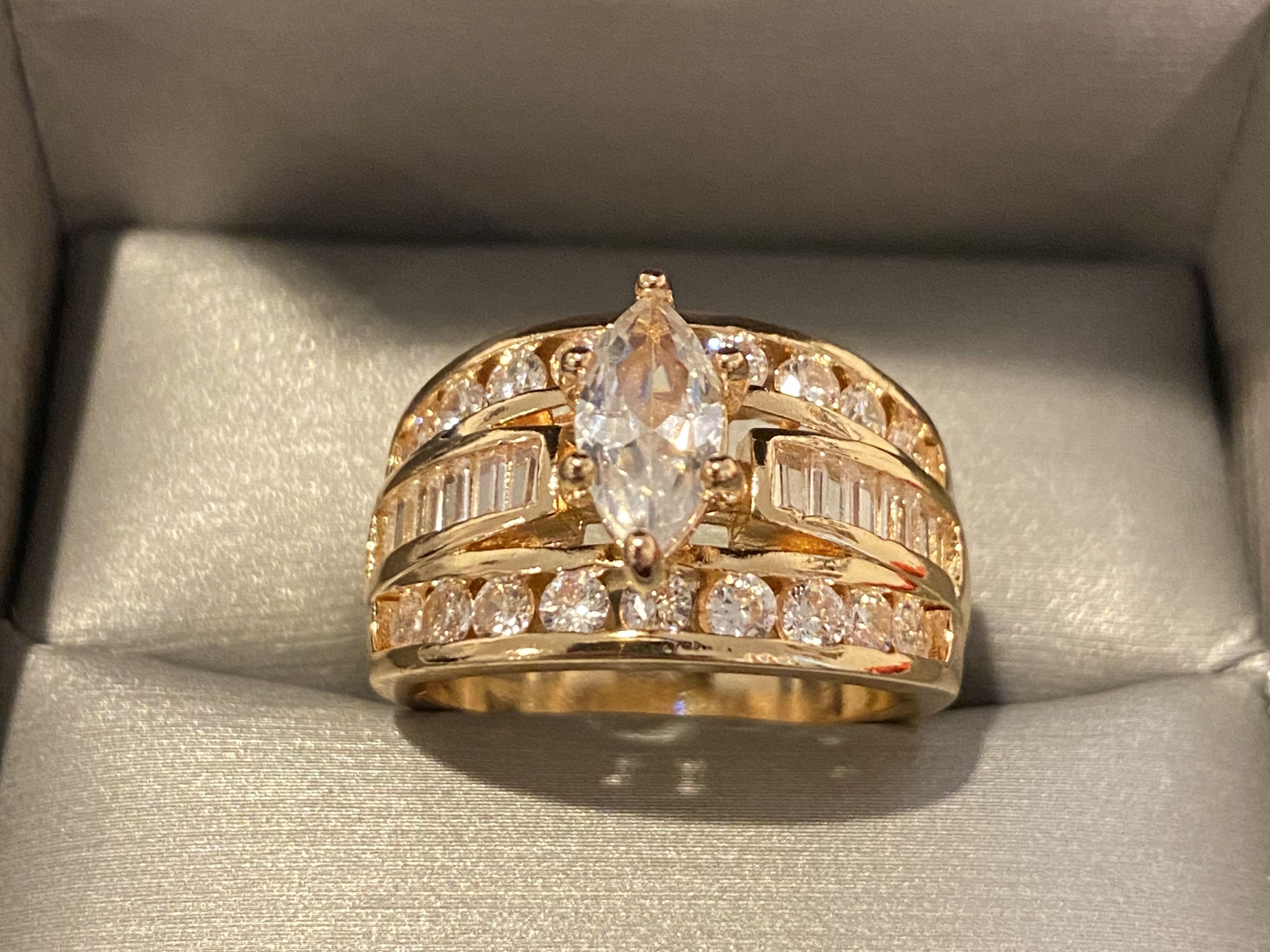 18K Gold plated cute Ring- Code W20