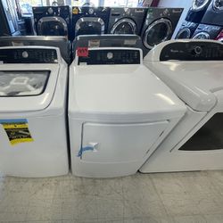 Frigidaire Tap Load Washer And Electric Dryer Set New Scratch And Dent With 6months Warranty  Thumbnail
