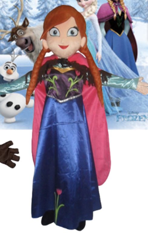 Frozen Elsa Mascot Costume Size Small