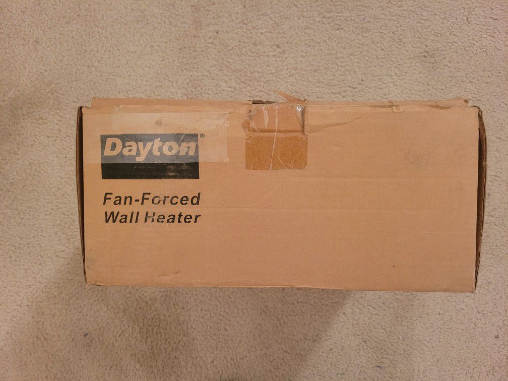Dayton Fan Forced Wall Heater 5ZK52D