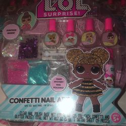 L.O.L. SURPRISE GIFTS!!! AVAILABLE FOR THIS CHRISTMAS HOLIDAYS . L.O.L HAIRGOALS $17, CONFETTI NAIL ART $12 . L.O.L. CONFETTI UNDER WRAPS $25 Thumbnail