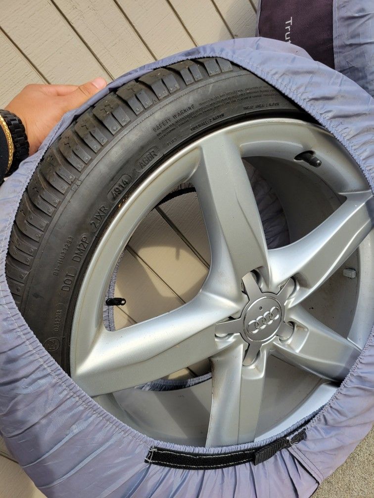 18" AUDI RIMS/TIRES