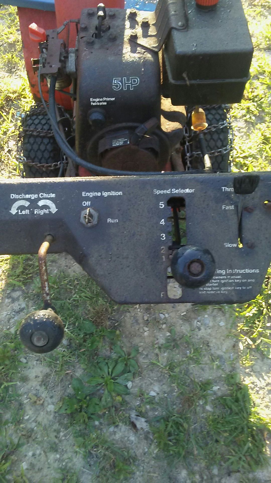 Ariens st524 snowblower 5 horsepower for sale or trade for Sale in