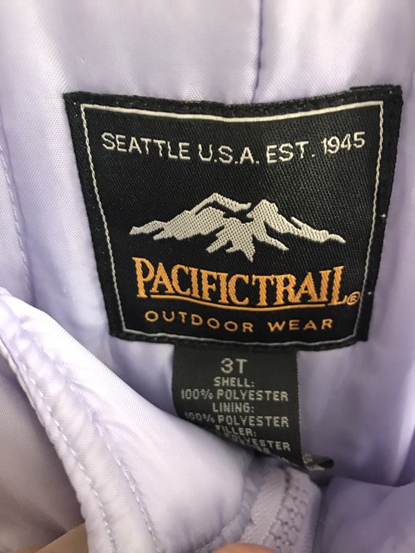 Girls Pacific Trail size 3T snow suit