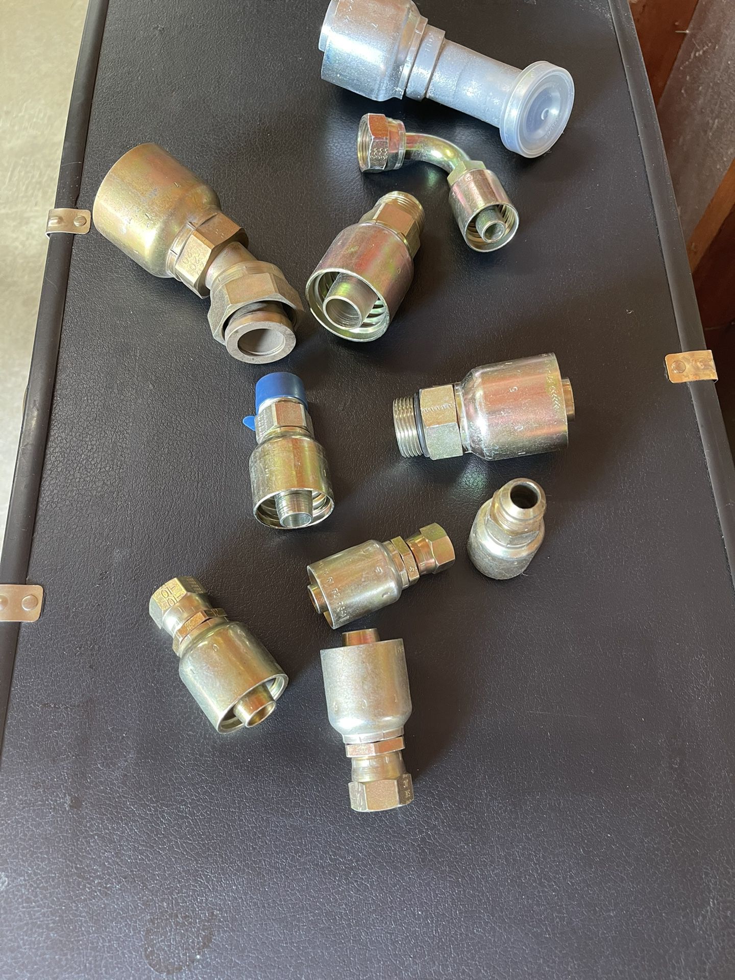 Parker Hydraulic Fittings 71 & 43 Series..     20,16,12,10 & ETC TRUCK,TRACTOR,MACHINERY