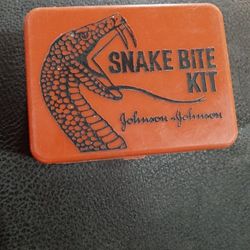 Vintage Johnson And Johnson Snake Bite Kit  Thumbnail