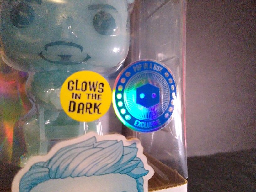 Funko Pop Morgan Stark And Tony Stark Glow In The Dark Exclusive