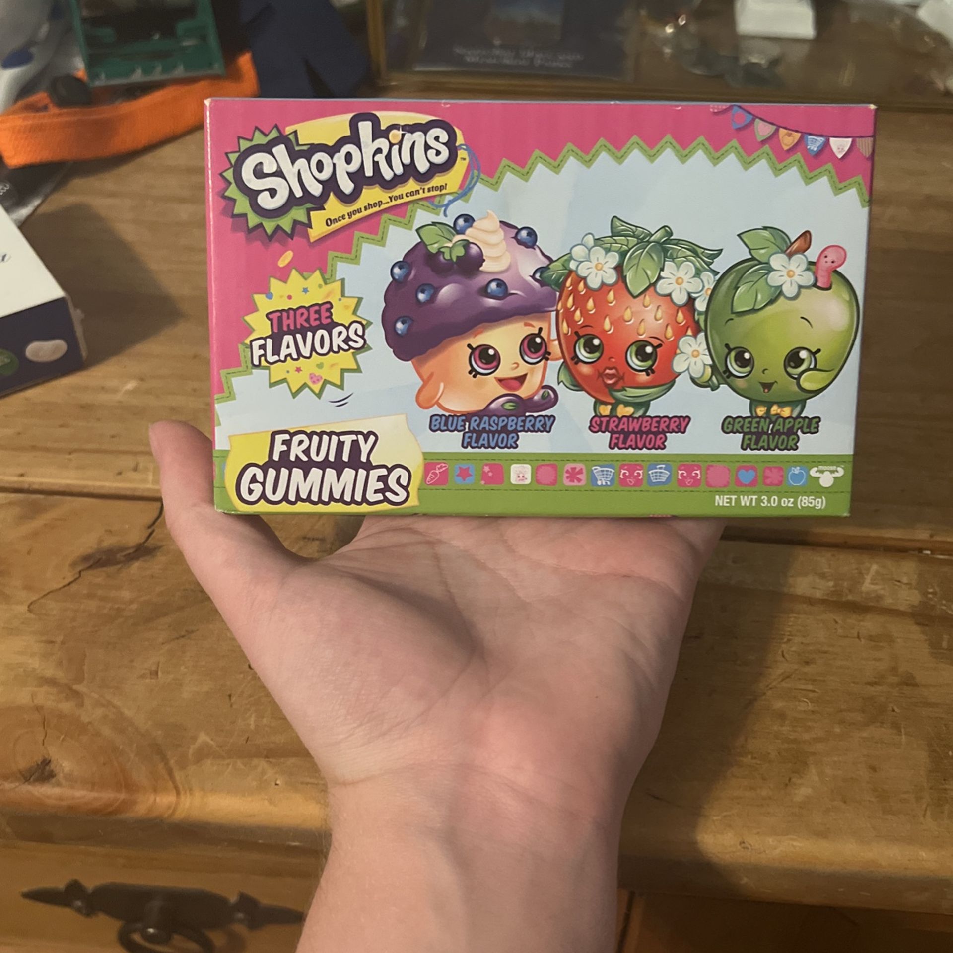 RARE Shopkins Fruit Snacks “For Collecting” Read Description