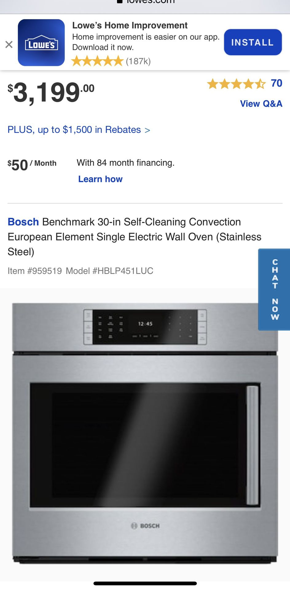 Bosch Appliances and Hood