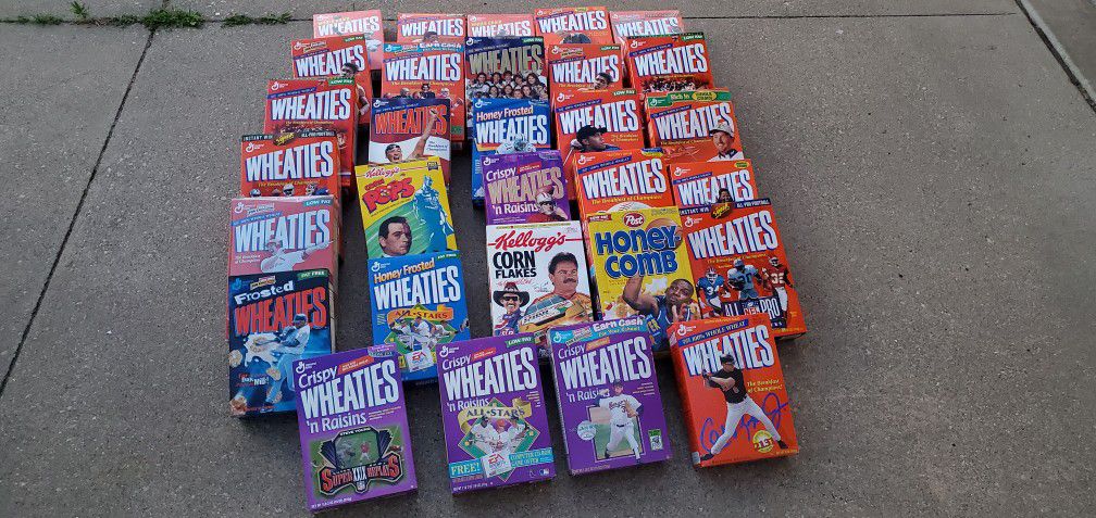 Wheaties Boxes - NFL, MLB, AND MORE...