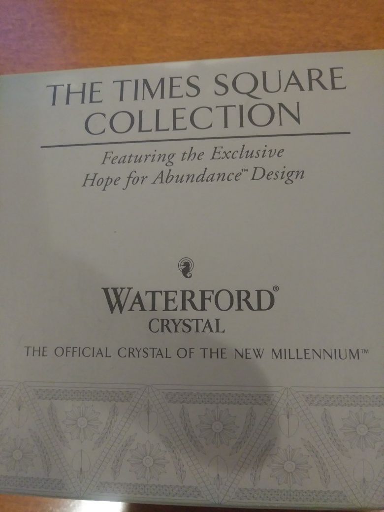New Waterford crystal ornament