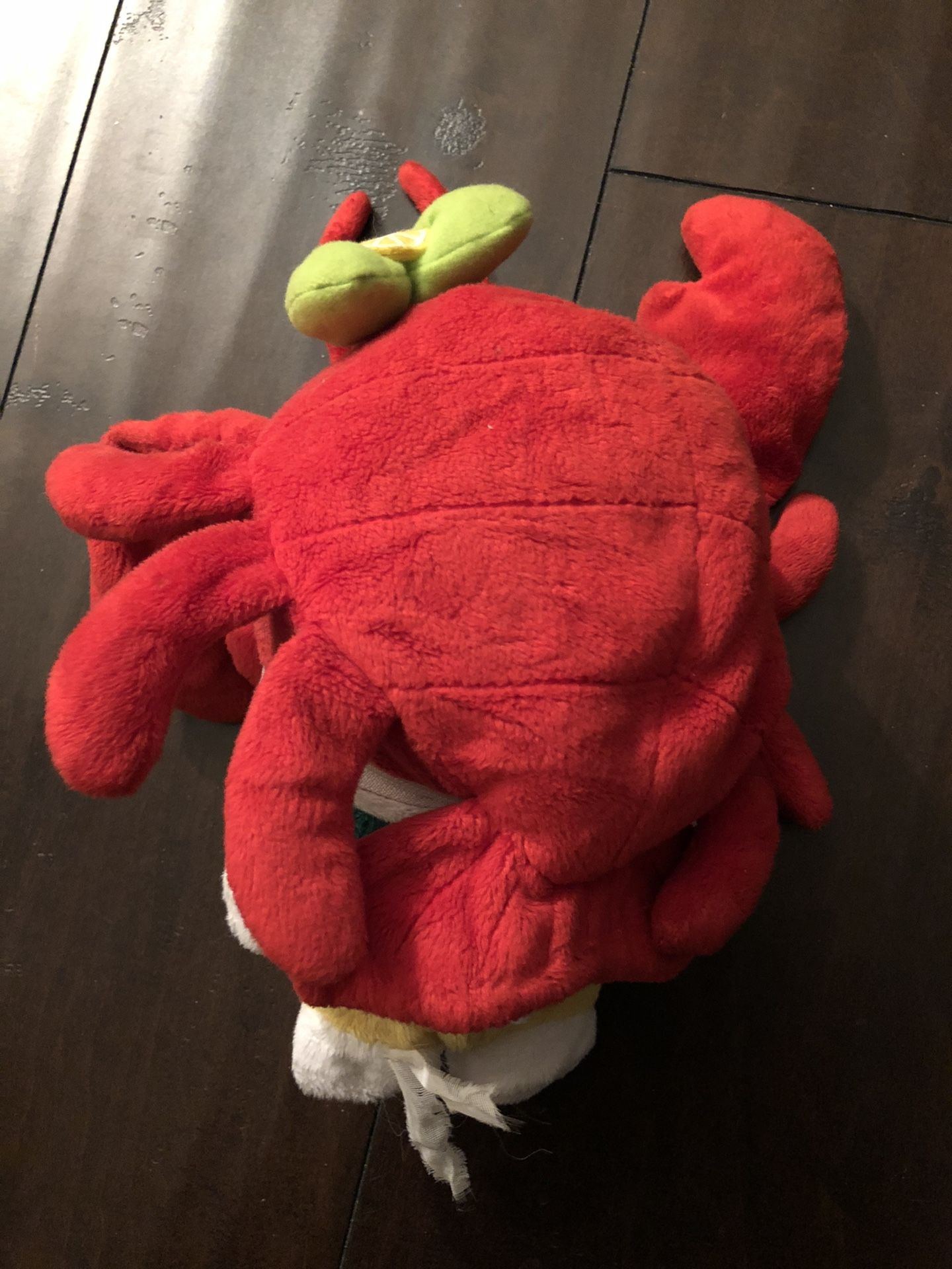 **RARE**HELLO KITTY REVERSIBLE PLUSH: LOBSTER—Pre-owned