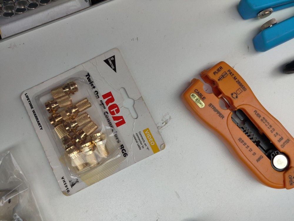 Coax Tools And Hardware $25.00