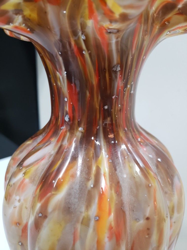 11 1/8" Fenton Art Glass Vase