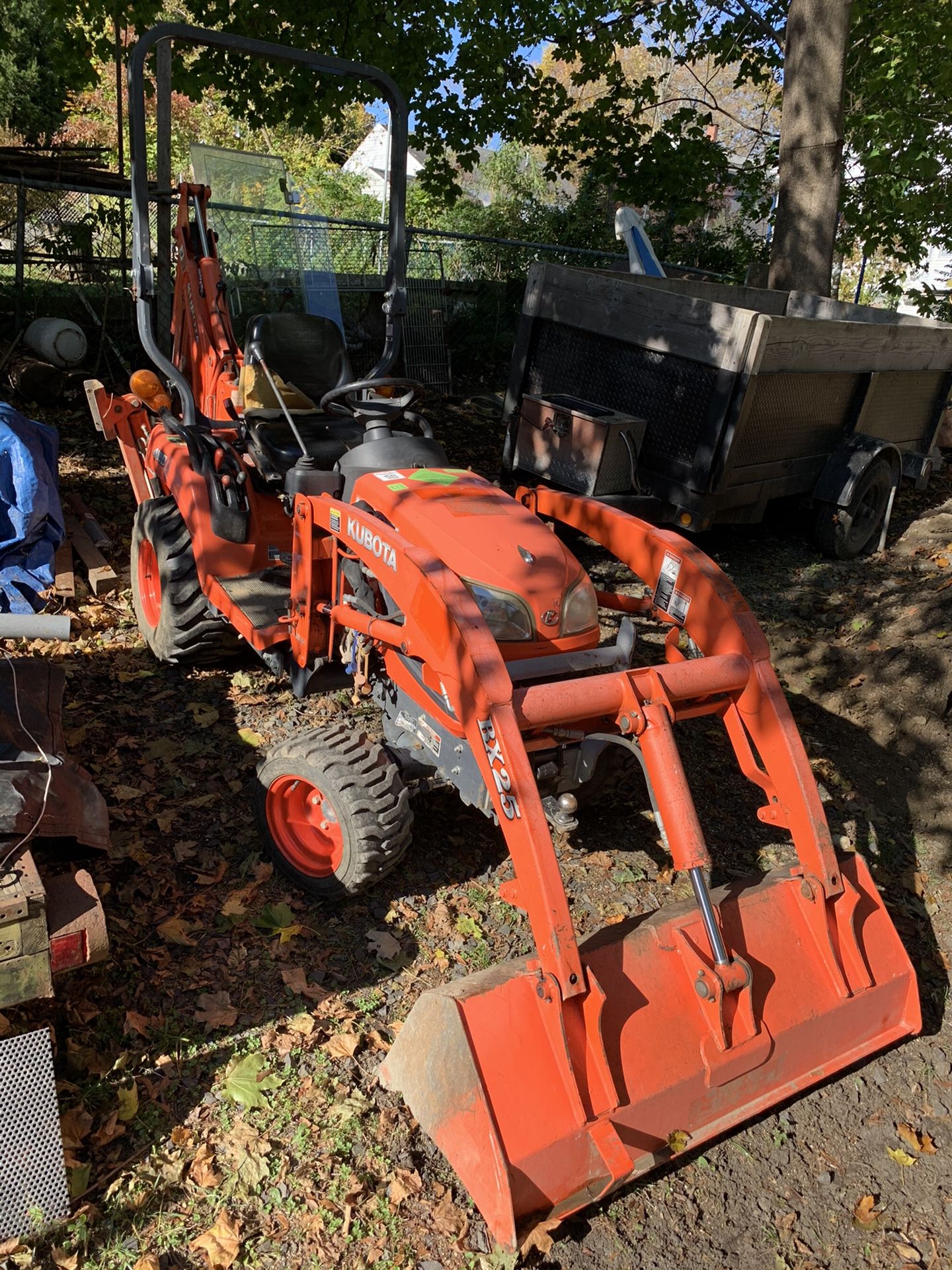 Kubota BX25 Backhoe Front Loader For Sale In Danbury, CT - OfferUp