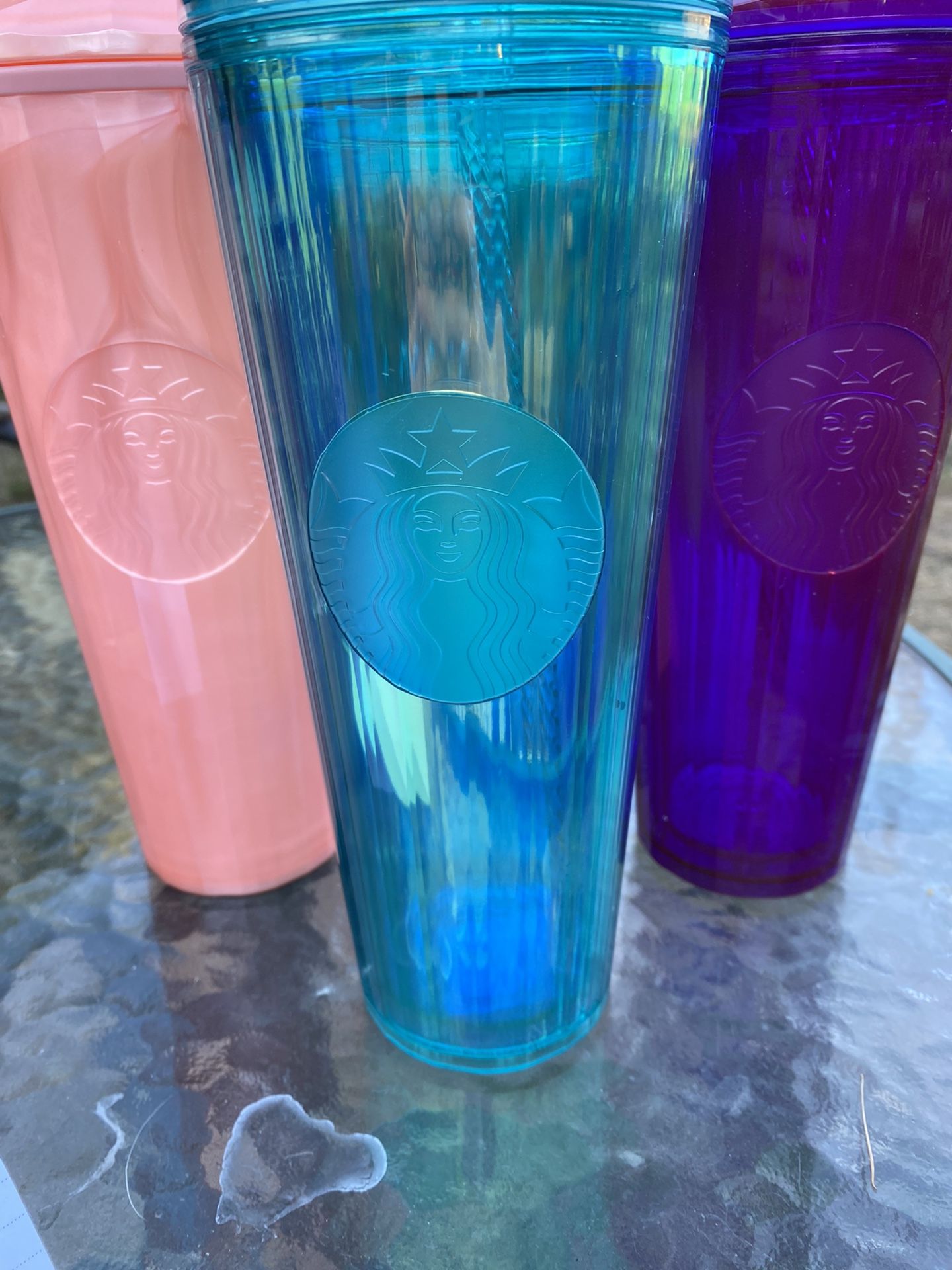 Kaleidoscope Bundle Bud, Pink, Purple Tumblers