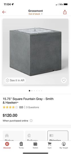Fountain Water Feature Brand New In Box Thumbnail