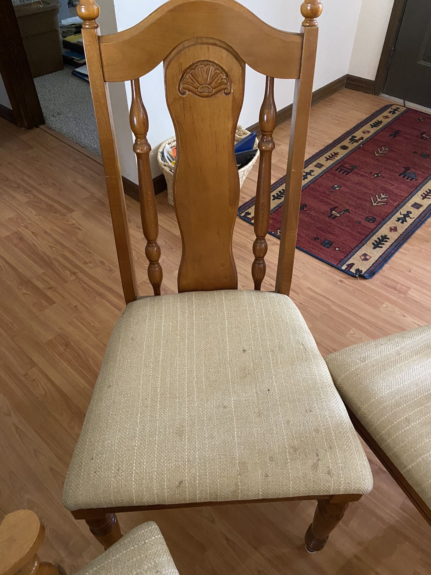 Cushioned Table Chairs