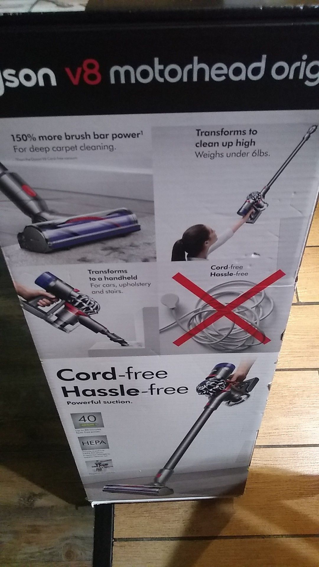 Dyson vacuum
