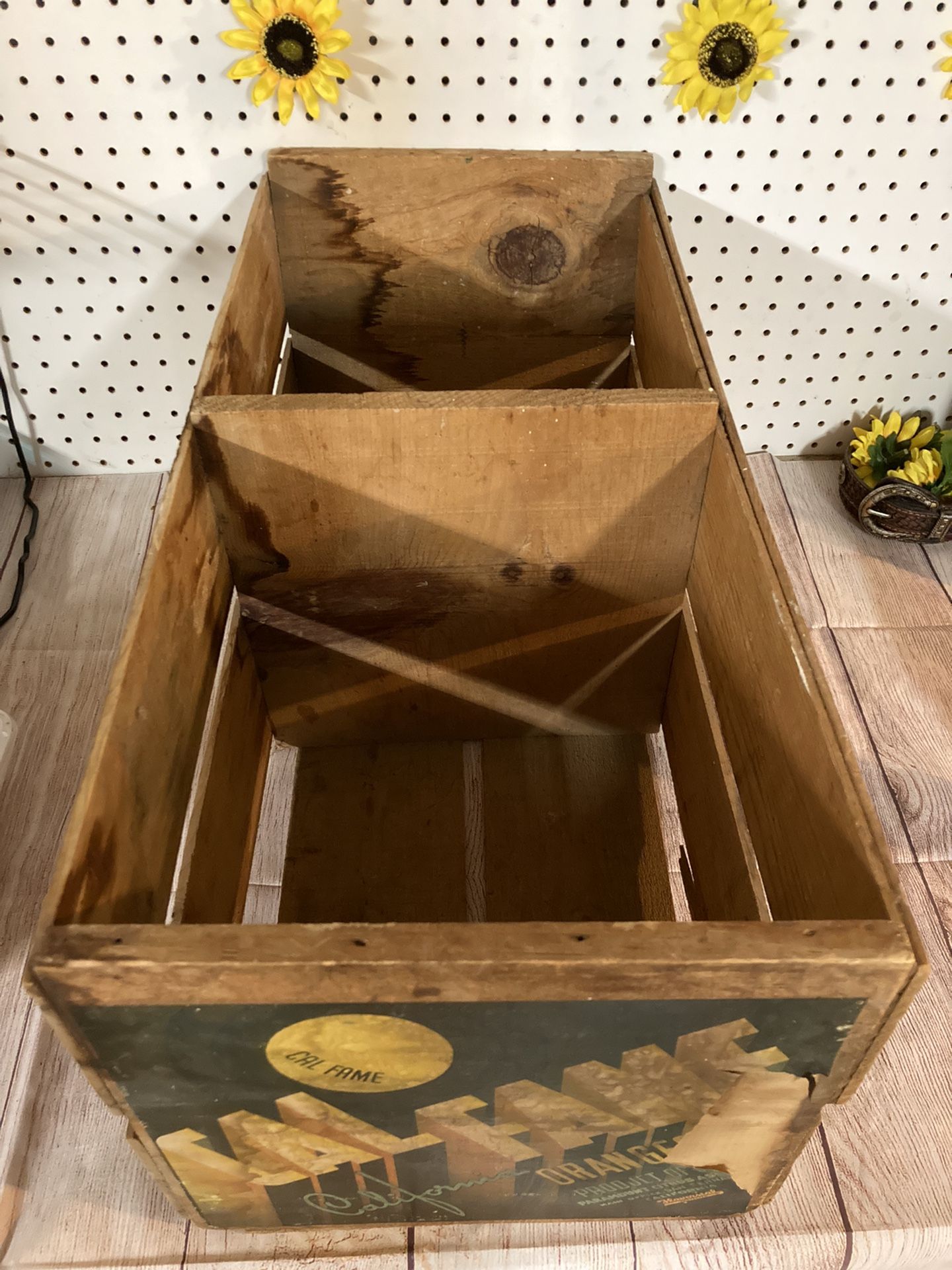 CalFame Oranges Vintage Crate!