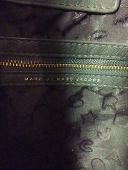 Marc Jacobs Dark Olive Tote Bag Thumbnail