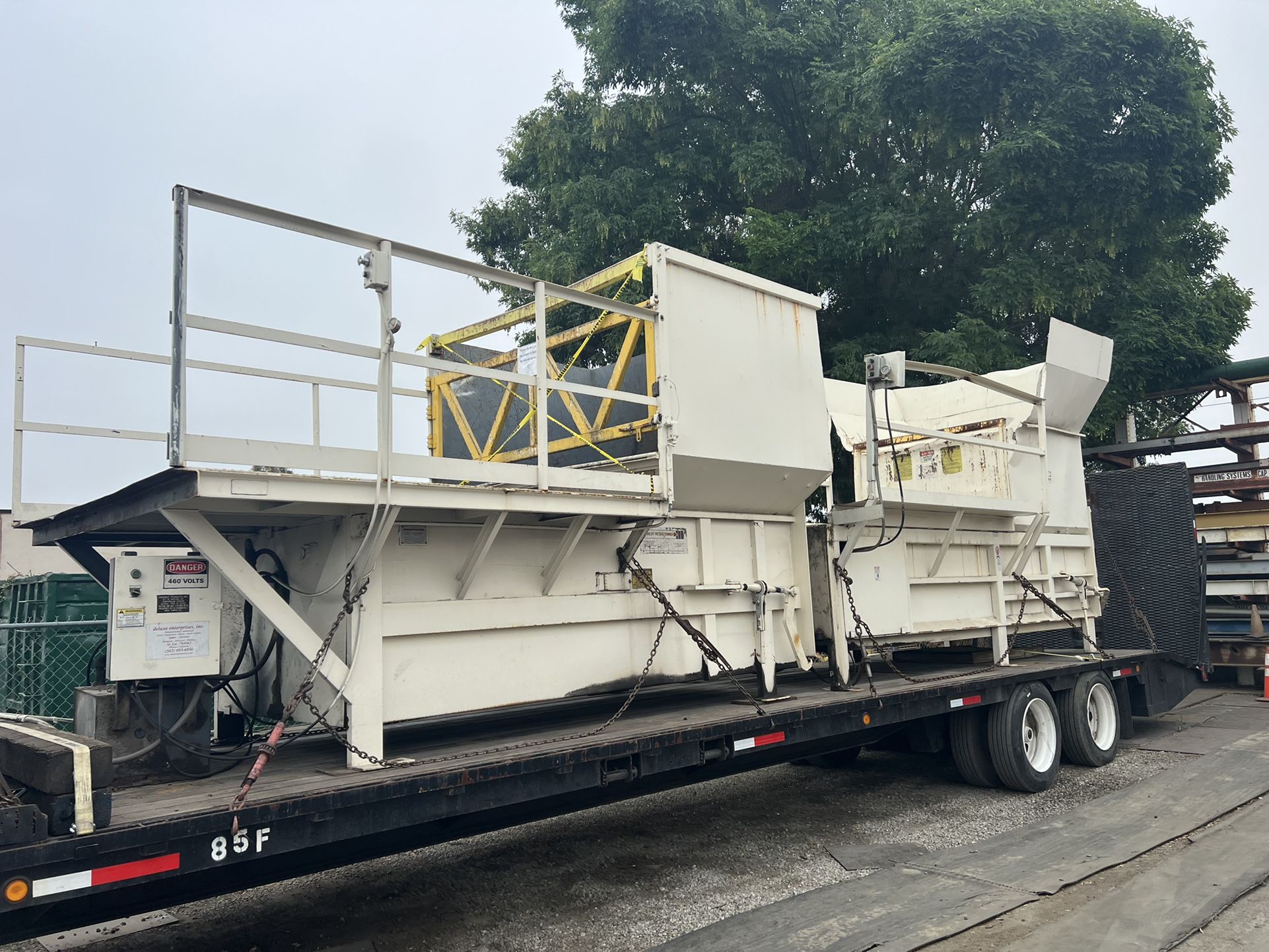 INDUSTRIAL TRASH COMPACTORS - 2 AVAILABLE
